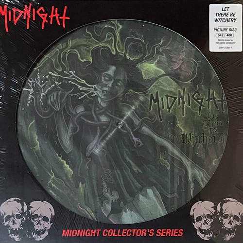 Midnight Let There Be Witchery 2026 limited numbered picture disc vinyl LP