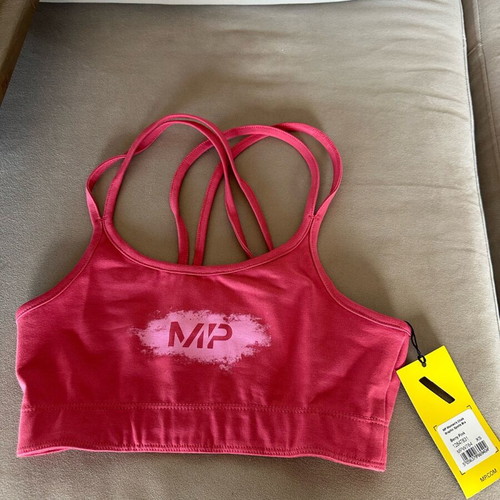 My Protein sports bra pink new XS