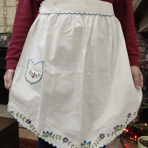 Old apron used, antique