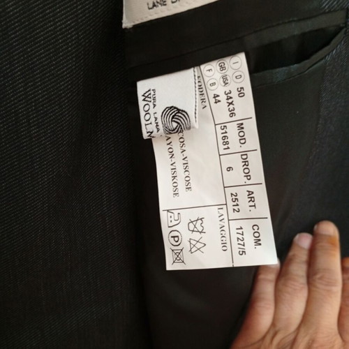 Men's winter suit L-34-36, pants size 50, like new