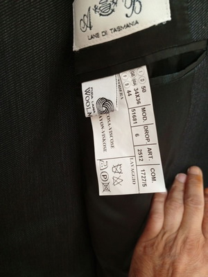 Men's winter suit L-34-36, pants size 50, like new
