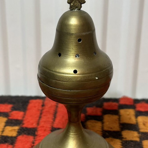 Old bronze censer 16cm