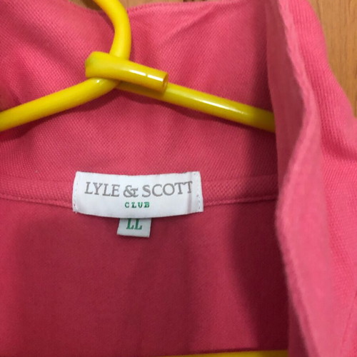 Lyle and Scott T-shirt pink size XL like new