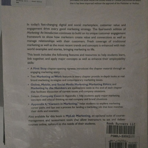 Marketing book new, Global Edition