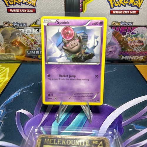 Pokemon card Spoink Fates Collide 2016 - 0,50 - Vendora.cy Pokemon card Spoink Fates Collide 2016 - 0,50 - Vendora.cy