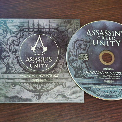 Assassin's Creed Unity Soundtrack CD like new