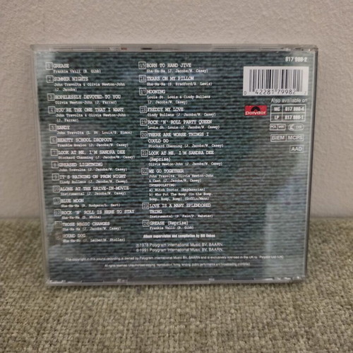 Grease soundtrack CD