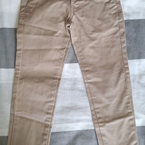 Sfera Kids Summer Cotton Pants Like New, Beige, Size 116cm