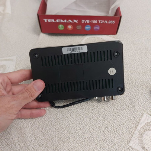 Telemax DVB-150 T2 Digital Receiver new, Full HD 1080p
