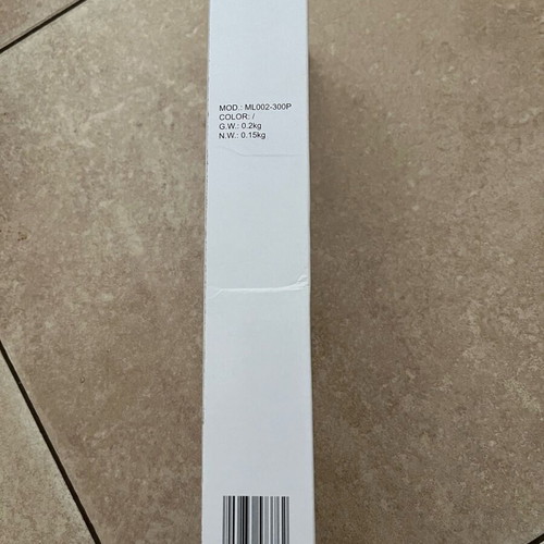 Karag bathroom light 30cm chrome new