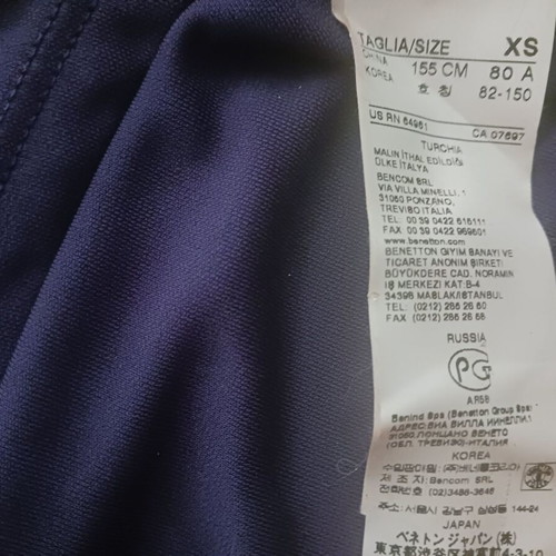 Sisley blouse new, size XS, purple with asymmetric hem