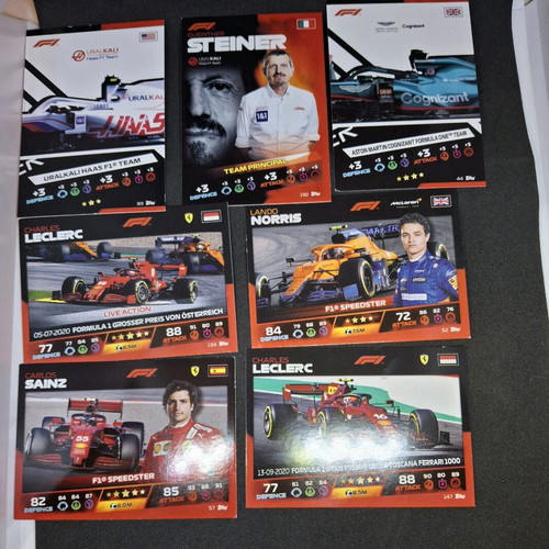 Formula 1 cards 2021 Topps new, pack of 13