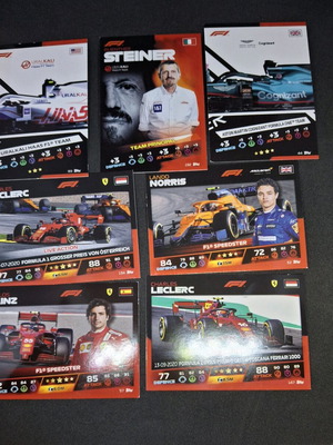 Formula 1 κάρτες 2021 Topps καινούργιες, πακέτο 13