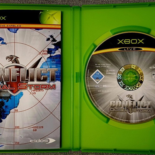 Conflict Global Storm Xbox used, complete and in excellent condition