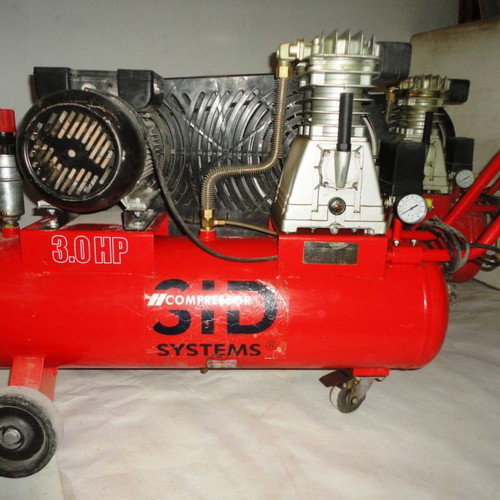 Air compressors used 3HP, set of 2 with air hoses