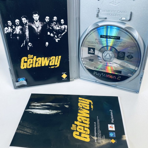 The Getaway PlayStation 2 PS2 game like new, English, complete with map