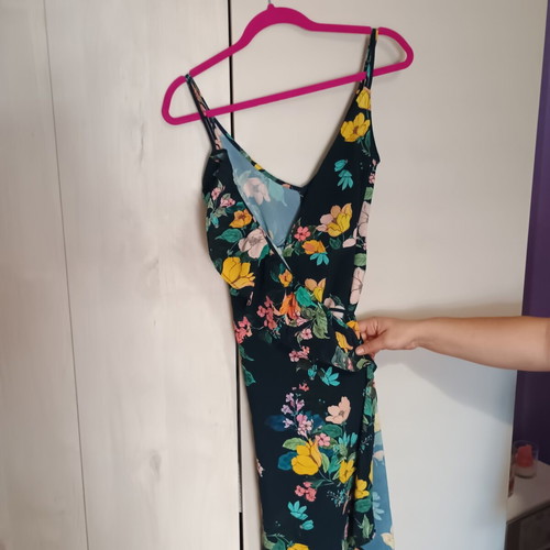 Bershka airy summer dress like new, colorful, size S