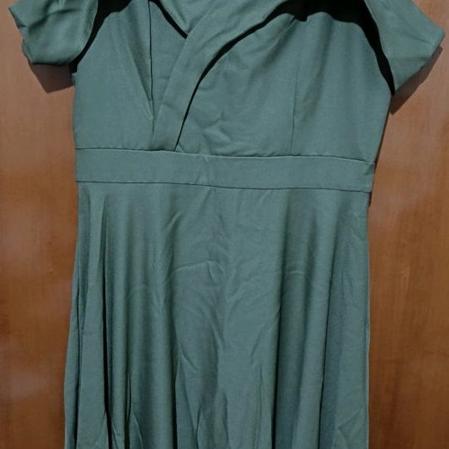 Dress A line green new, size M, beautiful