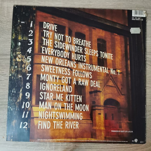 R.E.M. Automatic For The People vinyl used, original 1992 European pressing