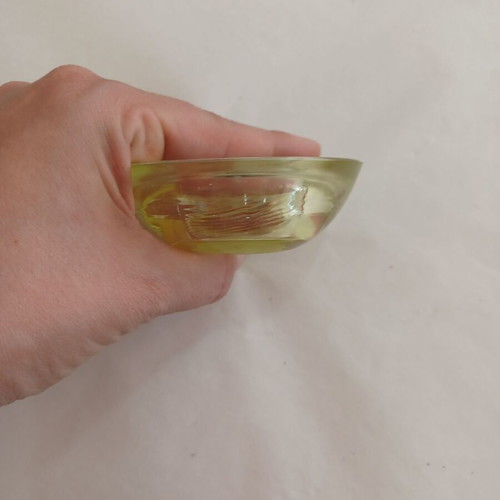Glass candle holder for tealight like new
