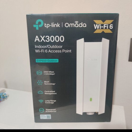 Tp-Link EAP650-Outdoor WiFi 6 AX3000 Access Point new