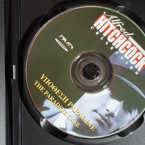 The Paradine Case DVD like new, drama with Greek subtitles