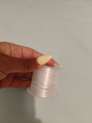 Elastic cord for jewelry making like new
