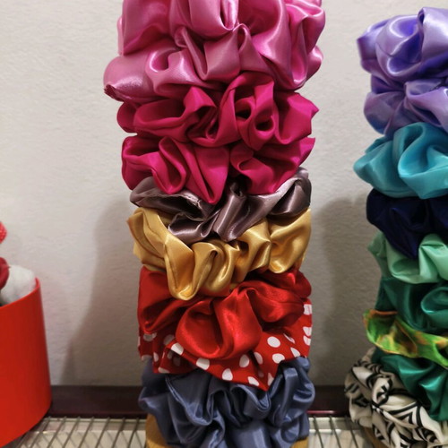 Scrunchies handmade in many colors, new