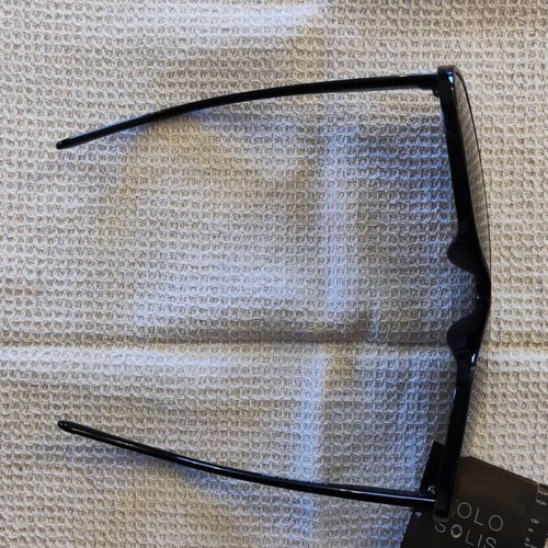 Solo-Solis NDL2350 sunglasses new, black frame and lens