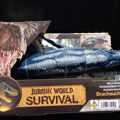 Jurassic World Survival Brachauchenus dinosaur new with movable parts