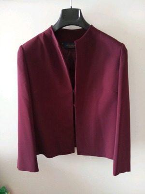 Luisa Spagnoli jacket size S like new, burgundy