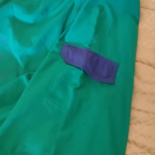 Quiksilver boardshorts size 34 like new, blue and green