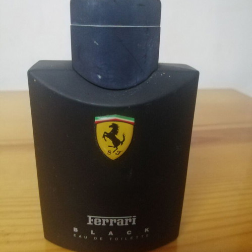 Ferrari Scuderia Black Eau de Toilette 125ml like new, men's fragrance