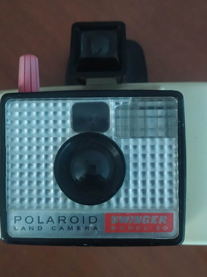 Polaroid Land Camera Swinger Model 20 used, 1960s collectible