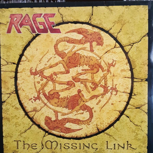 Rage The Missing Link LP used, authentic 1st edition 1993