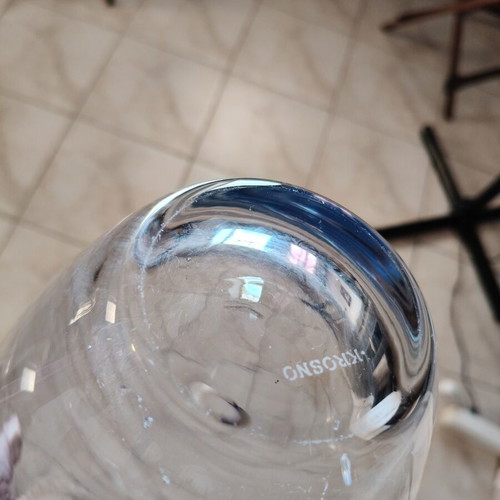 Krosno Glasswork decorative vases set of 2, new, glass