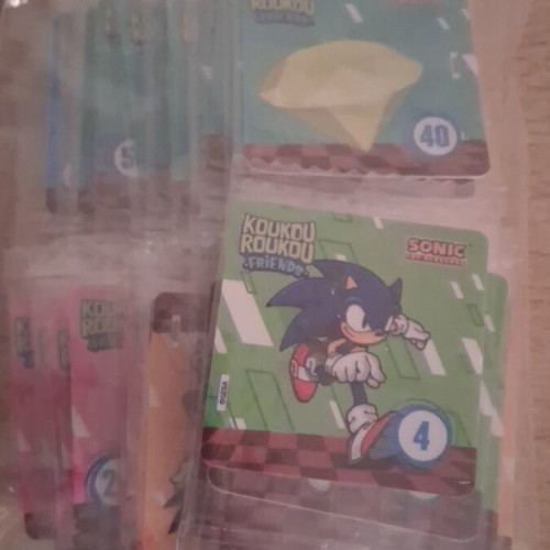 Koukouroukou Sonic stickers new