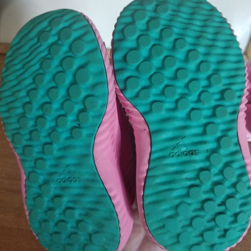 Summer shoes used, size 22, Adidas and Minnie for girls