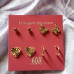 Earrings new, multicolored