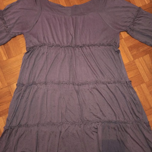 Intimissimi blouse with ruffles used, size Large, purple