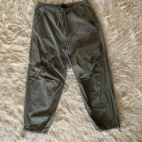 H&M khaki loose fit teen pants