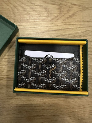 Goyard Cardholder new, black and white