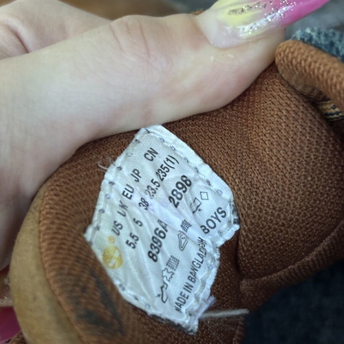 Timberland leather ankle boots like new, brown size 38