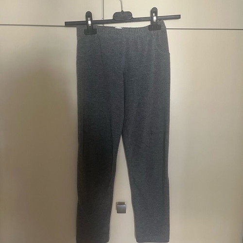 Girls' gray DMN leggings like new, size 10