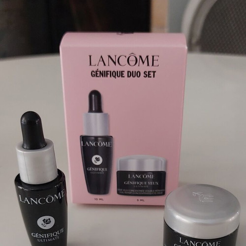 Lancôme Génifique Ultimate Duo Set Serum 10ml Eye Cream 5ml new