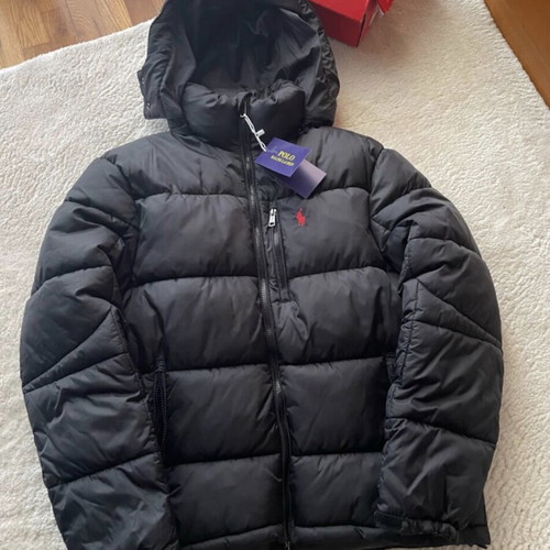 Polo Ralph Lauren jacket new, size M, black with red logo