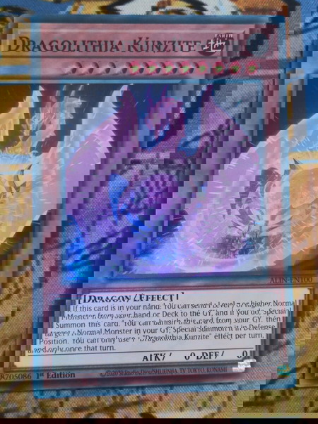 Dragolithia Kunzite (Super Rare, Yugioh)