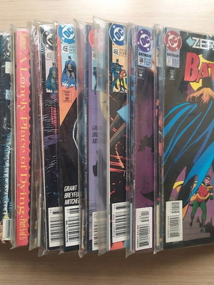 Batman κόμικς #412-511, 100 συνεχόμενα τεύχη, DC Comics 1987-1994