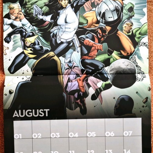 Marvel Fact Files calendar like new