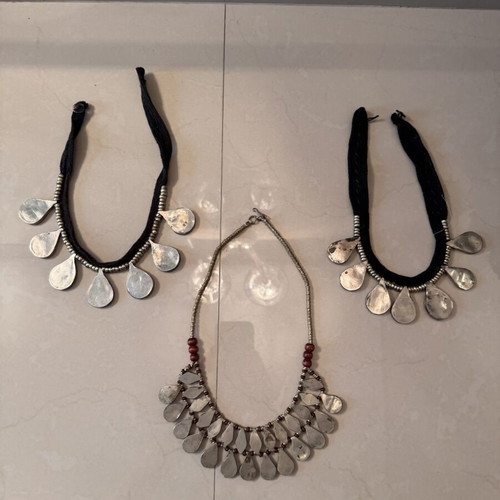 Necklaces with stones new, set of three from Turkey
